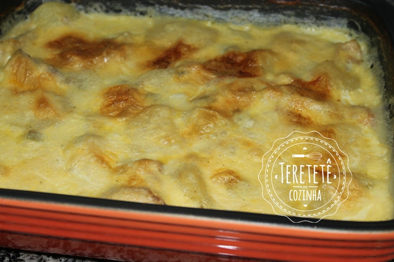 bacalhau gratinado